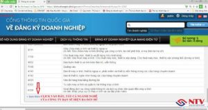 Cách tra cứu ngành nghề kinh doanh theo mã số thuế online