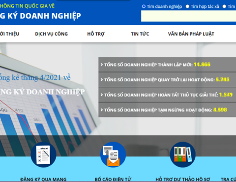 Hướng dẫn đăng ký tạm ngừng kinh doanh qua mạng