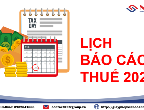 Lịch báo cáo thuế năm 2023